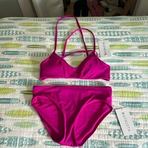 Fusia 2 piece strapped back swimsuit